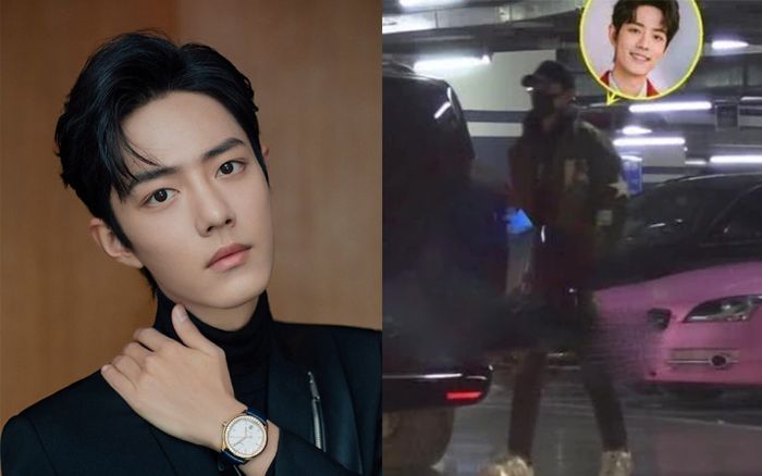 Sau tin ông ngoại qua đời cùng những ồn ào do fan gây ra: Tiêu Chiến xuất hiện buồn bã, đầu luôn cúi xuống khi bước đi