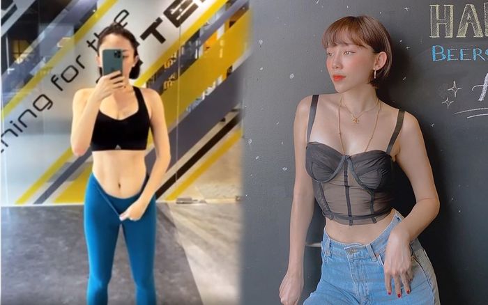 Tóc Tiên tự tin kéo quần khoe vòng eo với cơ bụng săn chắc, đẹp chẳng kém bất kỳ ai