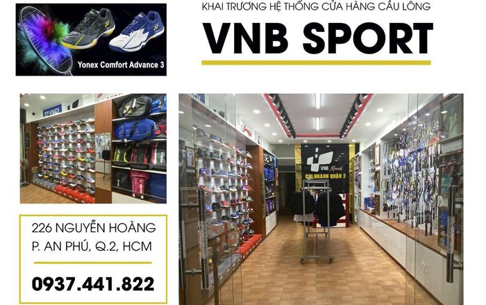 Khai trương cửa hàng thể thao chính hãng VNB Sports tại An Phú, Quận 2