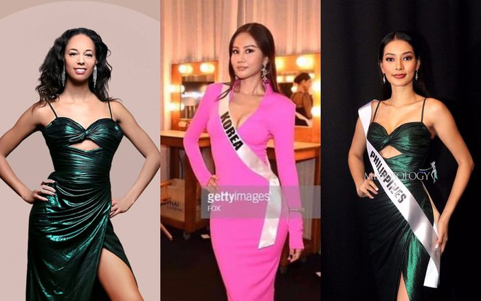 Cho đối thủ mượn đồ: Minh Tú với chiếc váy 'xuyên quốc gia', H'Hen Niê phải xin lỗi vì cho bạn xài váy cũ