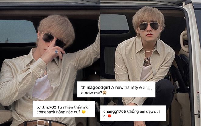 Sơn Tùng M-TP đổi kiểu tóc mới, fan cuống cuồng nhận làm 'chồng', đòi anh chàng mau 'comeback'