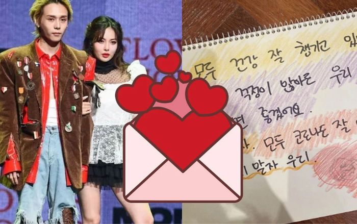 HyunA và DAWN viết thư nhắc nhở fan giữ gìn sức khỏe trong mùa dịch COVID-19