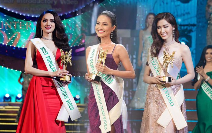 Hương Giang - Nhật Hà - Hoài Sa lập kỷ lục 3 năm liền Việt Nam ẵm giải bình chọn Hoa hậu Chuyển giới