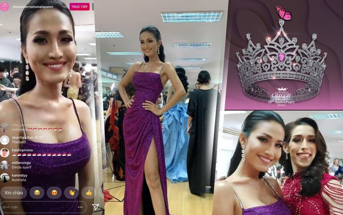 Hoài Sa 'chốt hạ' thiết kế dạ hội đêm chung kết: 'Chiến thuật' váy tím cùng màu vương miện