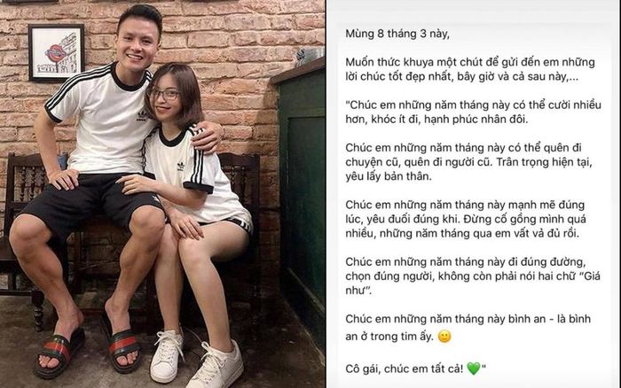 Thiếu gia Harry Hưng gây xôn xao khi đăng bài chúc 8/3 'na ná' lời Quang Hải dành tặng Nhật Lê