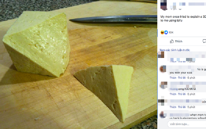 Bà mẹ áp dụng tuyệt chiêu nội trợ để giảng bài cho cậu con trai, hình ảnh minh họa khiến nhiều người 'ngã ngửa'