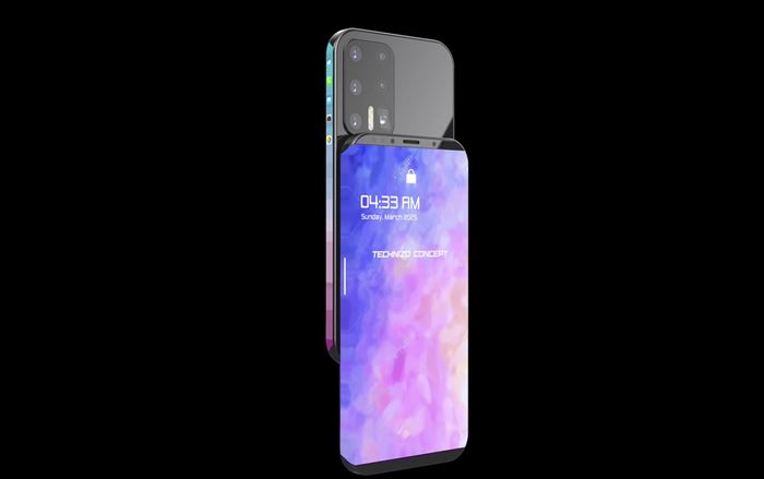 iPhone 12 với 6 ống kính đẹp lung linh, camera 3D Hologram siêu hiện đại