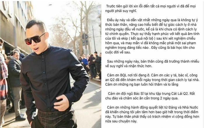 Vũ Khắc Tiệp đan xen những lời cảm ơn và xin lỗi sau hàng loạt ứng xử 'vụng về'