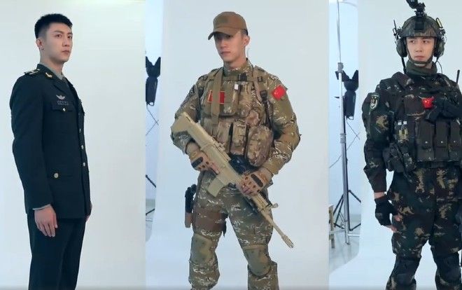 'Quân trang thân yêu': Tạo hình của Hoàng Cảnh Du trong phim Hậu duệ mặt trời bản Trung