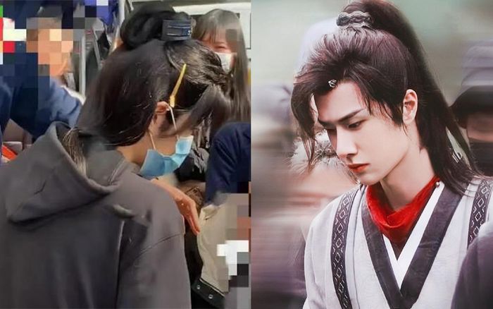 Fan lo lắng khi Vương Nhất Bác chỉ mang chiếc khẩu trang mỏng đi quay 'Hữu phỉ'