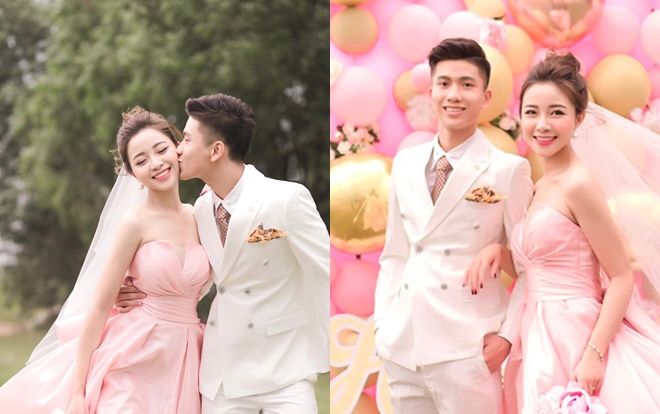Màn thả thính siêu đáng yêu của Phan Văn Đức và vợ