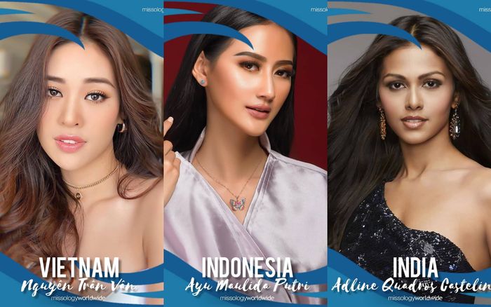 'Tam giác vàng' châu Á ở Miss Universe 2020: Khánh Vân best body, Ấn Độ best face, Indonesia catwalk điệu nghệ