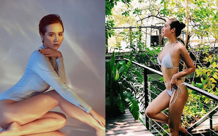 'Bà mẹ một con' Huyền Lizzie diện bikini gợi cảm 'đốn mắt' dân mạng nhưng phát ngôn 'cực chất' mới là điều gây chú ý