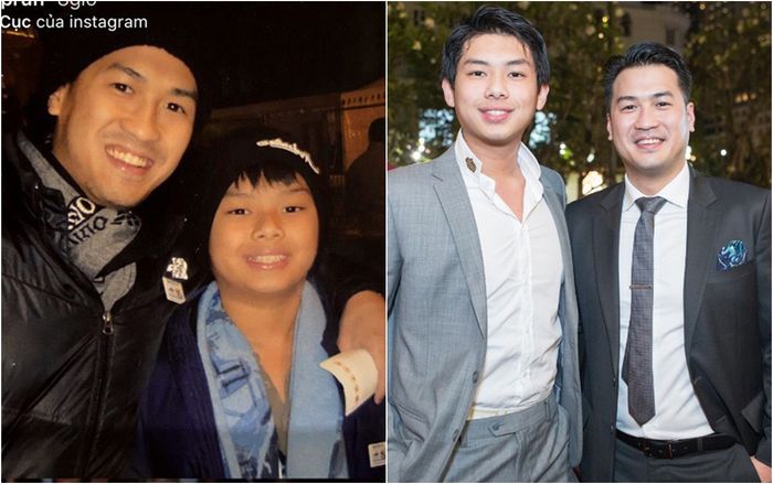 Được anh trai đăng ảnh 'ngày ấy và bây giờ', thiếu gia Hiếu Nguyễn khiến dân mạng trầm trồ vì màn 'dậy thì thành công'