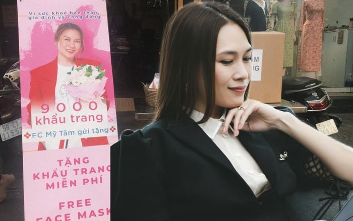 FC Mỹ Tâm quyên góp 9000 khẩu trang giữa thời điểm 'khan hiếm' vì dịch Covid-19