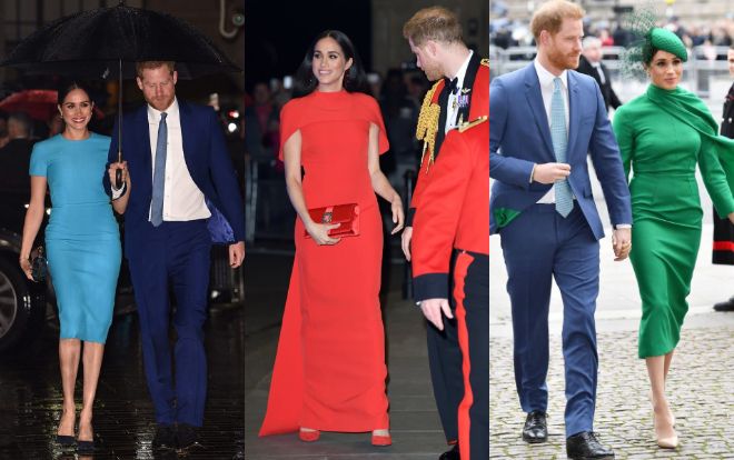 Loạt trang phục tái xuất London của Meghan Markle khiến báo chí tốn giấy mực