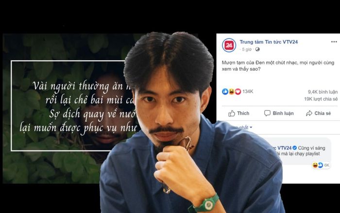 Mặn mà như VTV: Mượn hit Đen Vâu để 'cà khịa' những 'ngôi sao' khó ở mùa dịch Covid-19