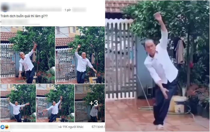 'Rảnh rỗi sinh nông nổi', người đàn ông nhận cái kết 'đắng' khi bày trò giải trí ngày nghỉ dịch COVID-19