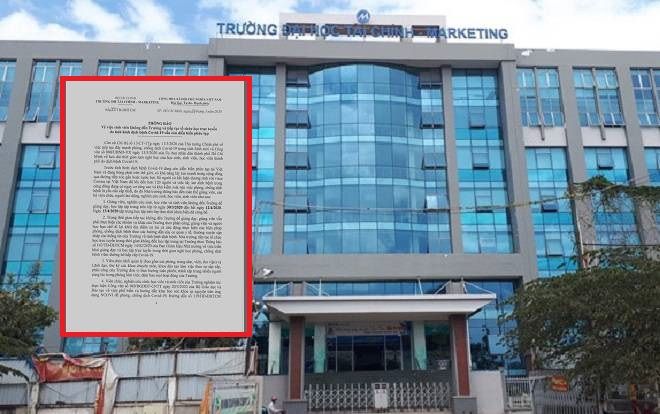 ĐH Tài chính - Marketing ra thông báo khẩn cho sinh viên nghỉ hết 12/4 phòng dịch COVID- 19