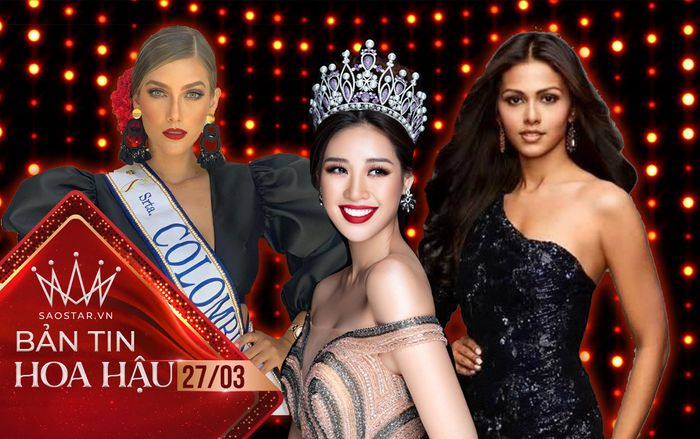 Khánh Vân kết thân hoa hậu Colombia - Ấn Độ, khẳng định không phẫu thuật thẩm mỹ thi Miss Universe