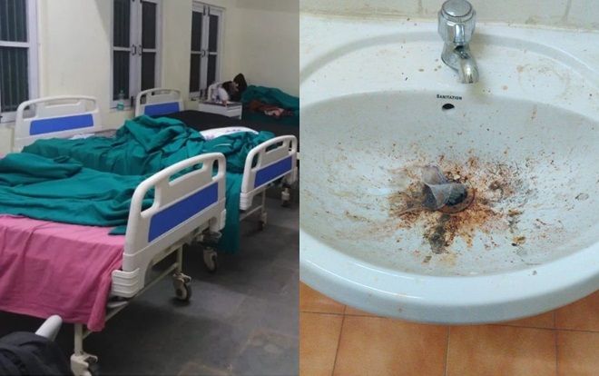Điều kiện trong khu cách ly ở Ấn Độ: Không dung dịch khử trùng, nhà vệ sinh cáu bẩn và nước sạch không có mà uống