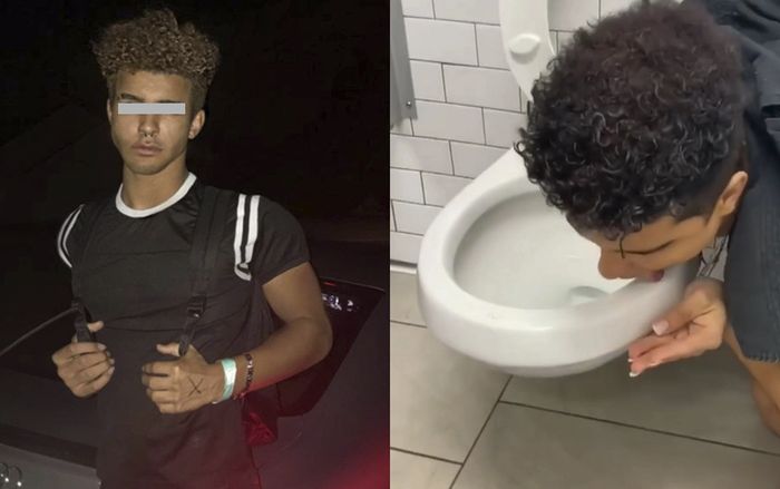 Liếm nhà vệ sinh công cộng để quay clip, YouTuber khóc hận khi dương tính với Covid-19