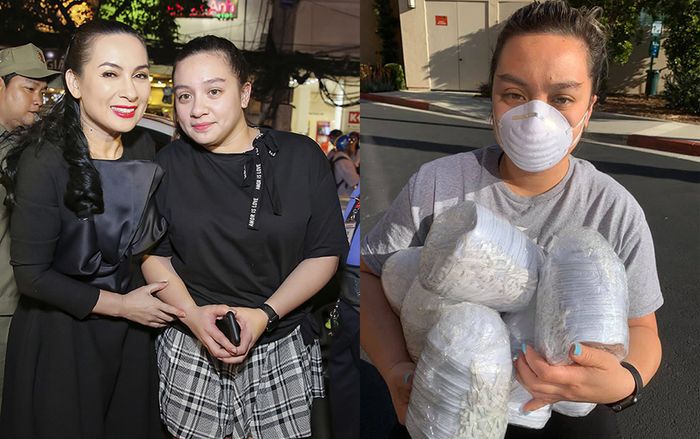 Phi Nhung xúc động viết tâm thư, may khẩu trang gửi con gái đang làm y tá, chống dịch COVID-19 ở Mỹ