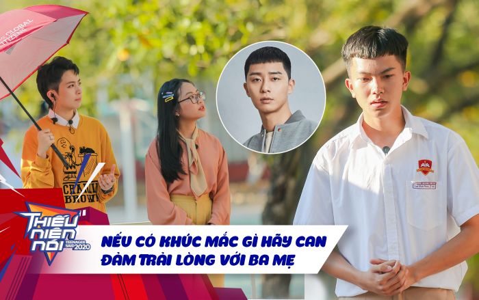 Xúc động cảm ơn bố mẹ, nam sinh lớp 10 khiến Phương Mỹ Chi trầm trồ vì mái tóc 'bắt trend' Itaewon Class