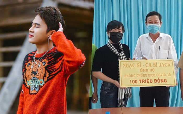 Mẹ Jack đại diện con trai trao 100 triệu đồng ủng hộ quê nhà Bến Tre phòng chống dịch COVID - 19
