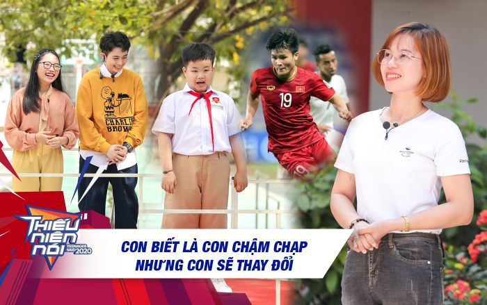 Phương Mỹ Chi 'cười ngất' vì cậu bé 10 tuổi thần tượng Quang Hải: 'Anh thắng nhiều để em được đi bão'