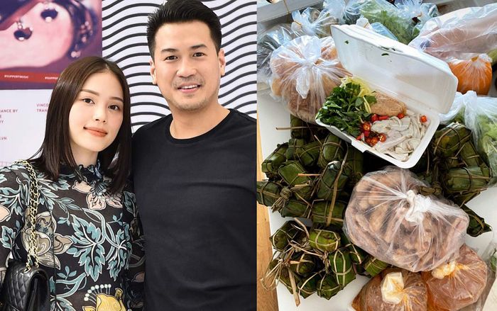 Tỷ phú Johnathan Hạnh Nguyễn chu đáo gửi 'núi' lương thực cho con trai Phillip Nguyễn và 'con dâu tương lai' ở nhà tránh dịch COVID-19