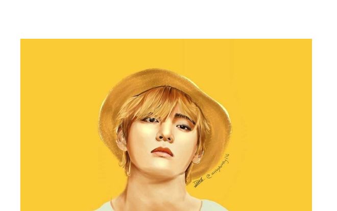 V (BTS) muốn fans làm cô giáo dạy vẽ của mình!