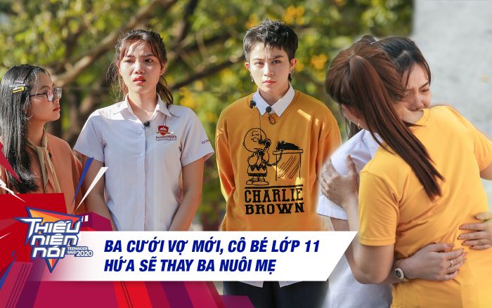 Gil Lê - Phương Mỹ Chi cảm động trước lời hứa của cô bé lớp 11: 'Con sẽ thay ba nuôi mẹ'