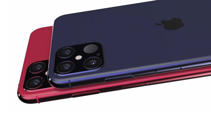 Mê mẩn với iPhone 12 siêu tràn viền kèm cụm camera chất chưa từng có