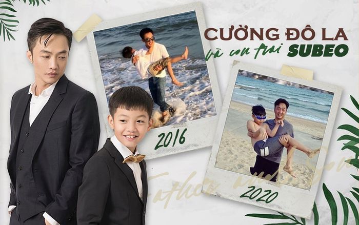 Cường Đô La chia sẻ hình ảnh con trai Subeo thay đổi sau 4 năm