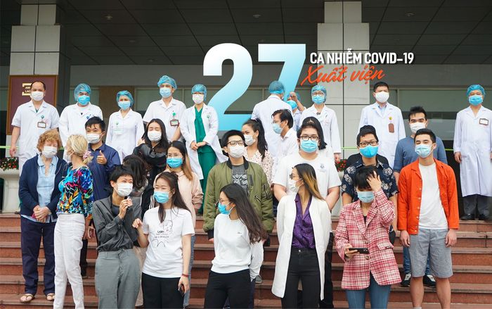 Công bố thêm 27 ca nhiễm COVID-19 đã khỏi bệnh