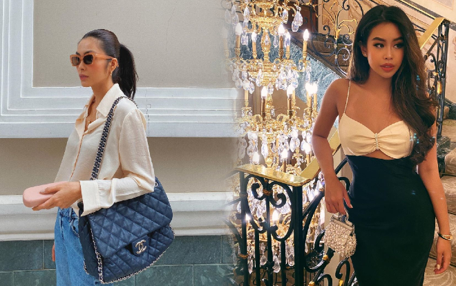 Gu thời trang đối lập hoàn toàn giữa Hà Tăng và em chồng Tiên Nguyễn