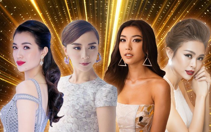 4 Á hậu 2 đẹp sắc sảo: Mâu Thủy - Lệ Hằng chuẩn Best Face, fan ước ao Thúy Vân 'nối gót' Thiên Lý