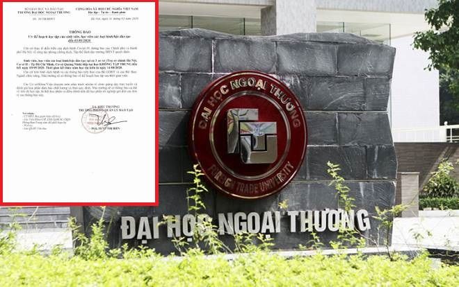 Trường Đại học đầu tiên thông báo thời gian kết thúc năm học vào ngày 14/8