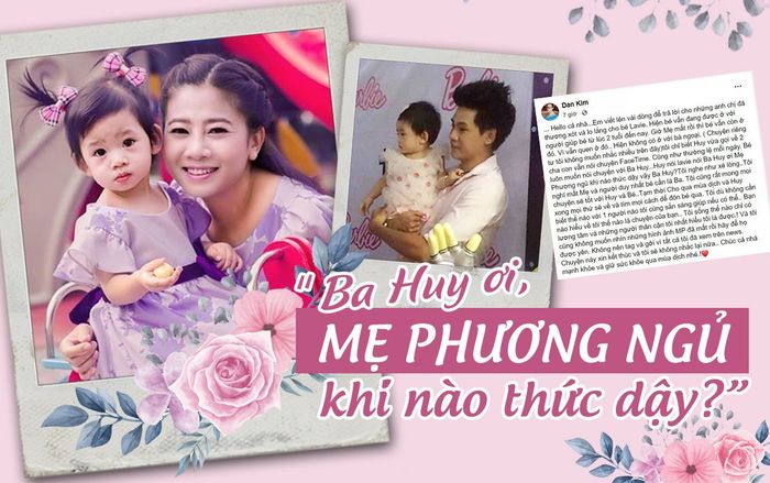 Nhói lòng khi bé Lavie gọi video với Phùng Ngọc Huy, ngây ngô hỏi: 'Ba Huy ơi, mẹ Phương ngủ khi nào thức dậy?'