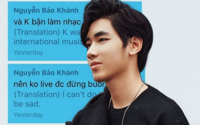 K-ICM tiết lộ lý do 'lỡ hẹn' livestream gặp fan: 'Khánh bận làm nhạc phim Quốc tế'