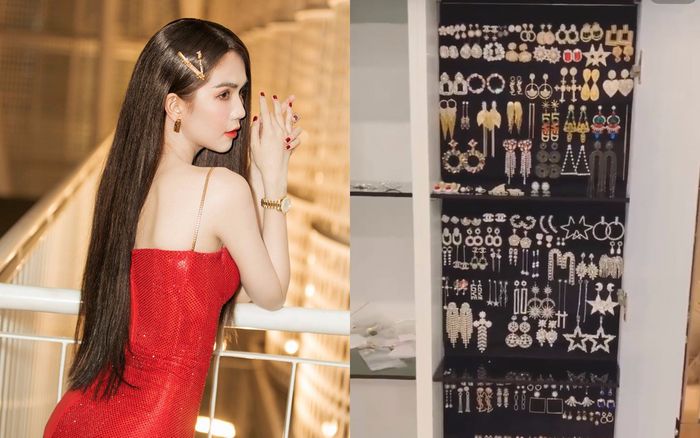 Hoa mắt với bộ sưu tập hoa tai của Ngọc Trinh, có cô gái nào không thèm muốn?