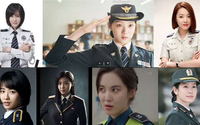 Khi nữ diễn viên Hàn Quốc khoác lên mình đồng phục cảnh sát: Lee Sung Kyung phá đảo, Seohyun (SNSD) gây bất ngờ