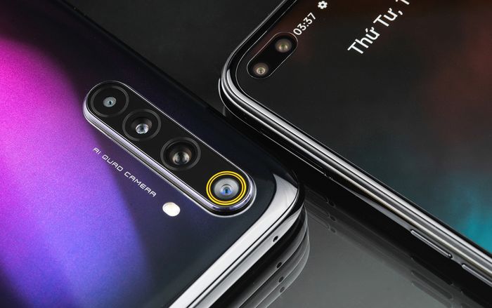 Mở hộp nhanh smartphone lính mới có 6 camera của Realme tại VN