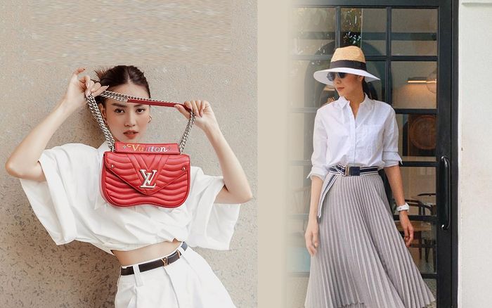 Sở thích thời trang thanh tao của 2 ngọc nữ Tăng Thanh Hà và Ninh Dương Lan Ngọc