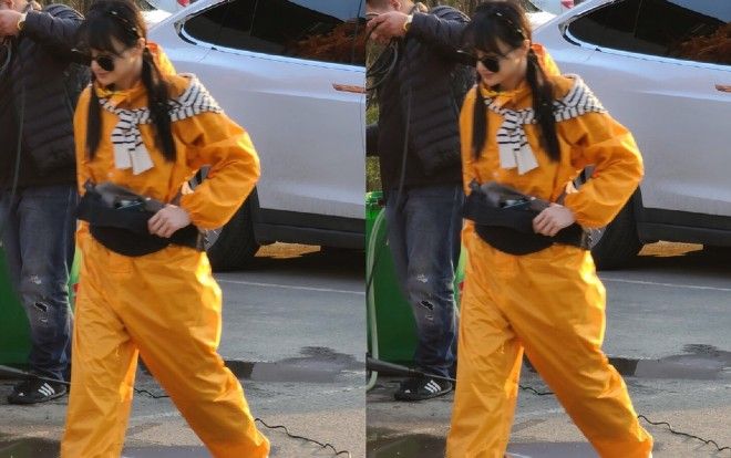 Rủ bỏ dáng vẻ ngọt ngào, nữ diễn viên xinh đẹp Trịnh Sảng gây chú ý với tư thế rửa xe 'độc lạ'