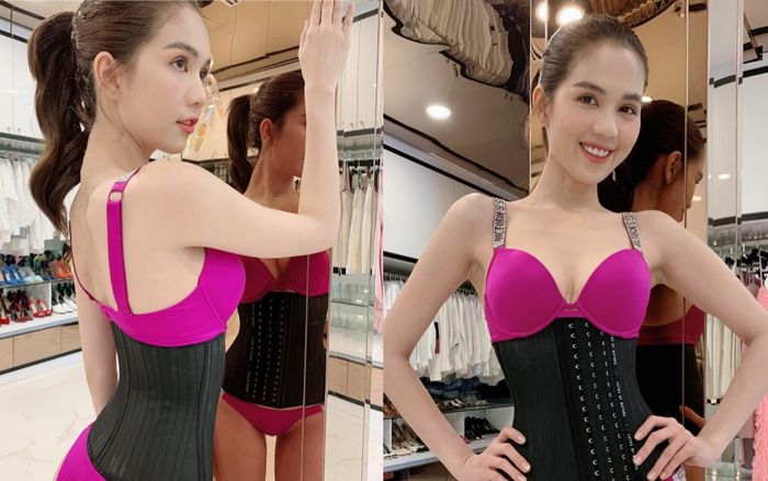 Lộ bí quyết sở hữu vòng eo 'hái ra tiền' của Ngọc Trinh
