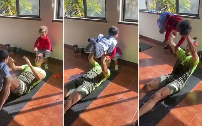 Chỉ với video đơn giản này, Ronaldo đã 'đút túi' 26 triệu lượt xem trong 1 ngày