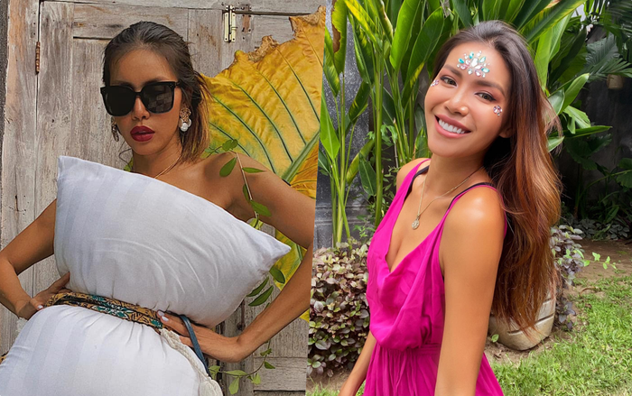 Hậu 'gây sốt' với #pillowchallenge, Minh Tú chia sẻ triệu chứng cách ly lâu ngày cùng 'bé Thu - bé Lan trong vườn'