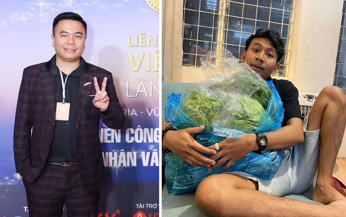 Tiến Luật, Hari Won và loạt sao Việt hạnh phúc khi đạo diễn Nhất Trung gửi tặng rau sạch chống dịch bệnh